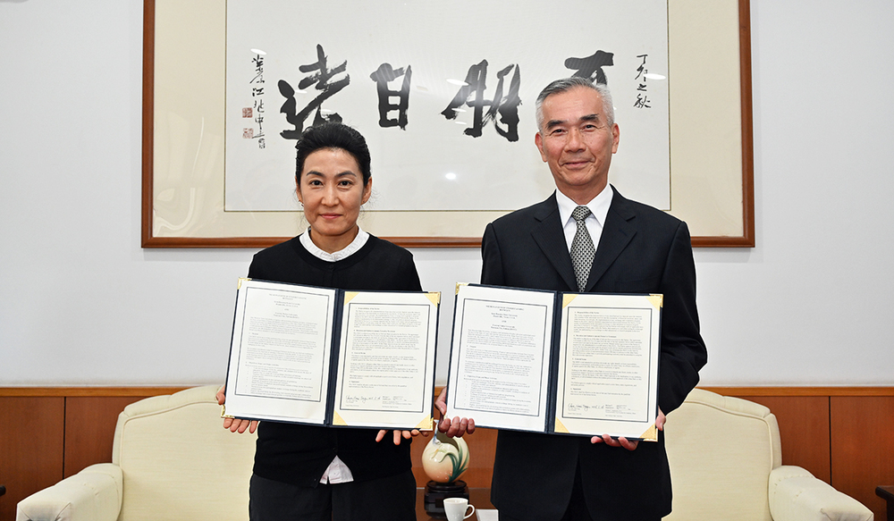 本校與美國聖休士頓州立大學雙方交換合作備忘錄