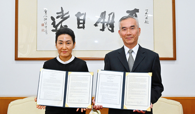 本校與美國聖休士頓州立大學續簽學術交流合作備忘錄