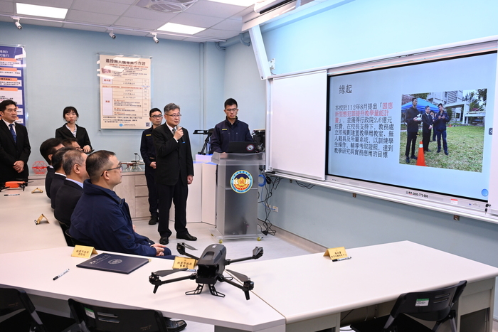 學術與實務單位合作，強化無人機教學與執法量能